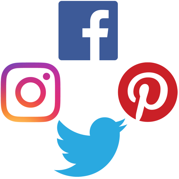 Logotipos de mídia social